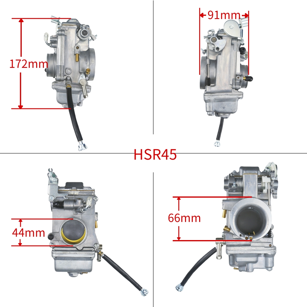 Voor Mikuni HSR42 HSR45 HSR48  - Motorcycle Carburetor recensie en prijs